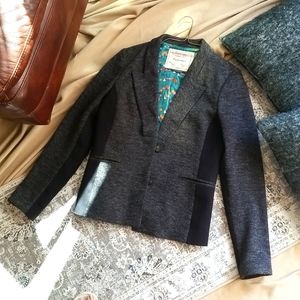 Structured Jersey Blazer